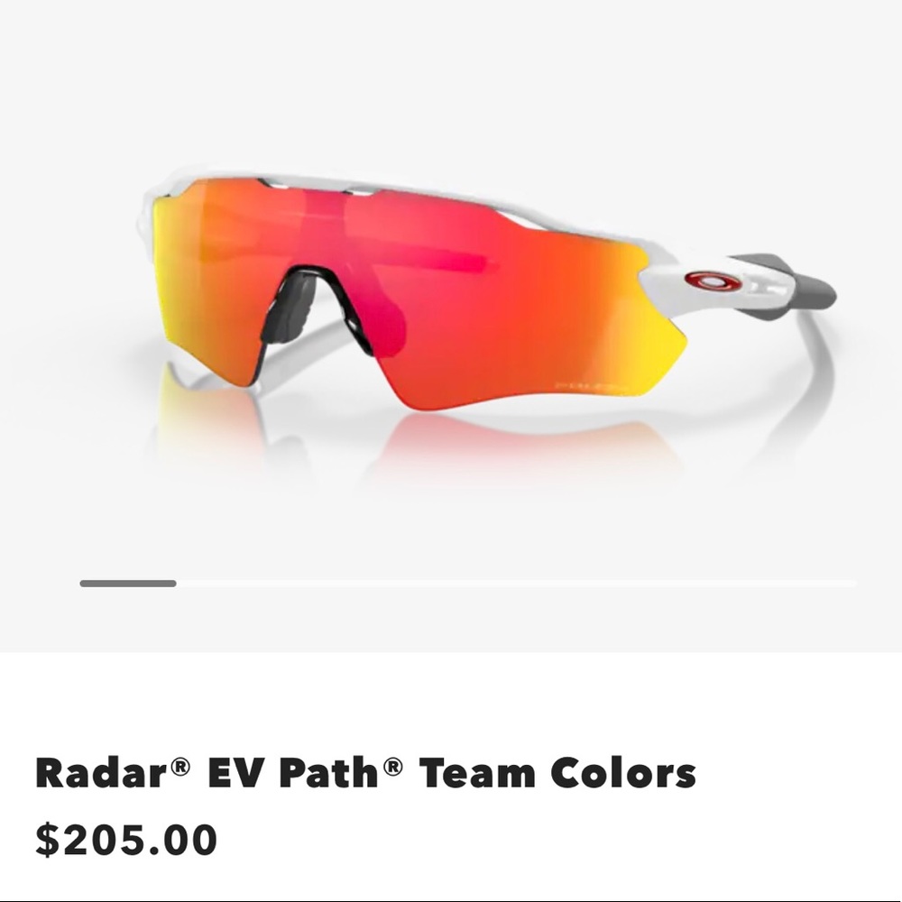 OAKLEY Radar EV Path Sunglasses BNIB - Ruby Lens